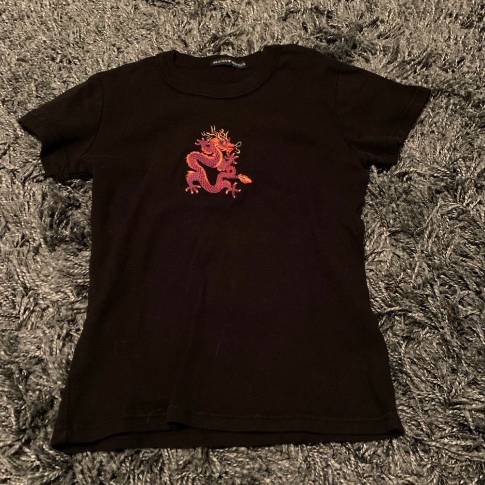 MORE PHOTOS OF BLACK BRANDY DRAGON TOP